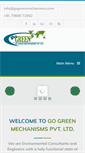 Mobile Screenshot of gogreenmechanisms.com